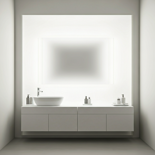 Luxury bathroom with a freestanding tub and architectural lighting accents