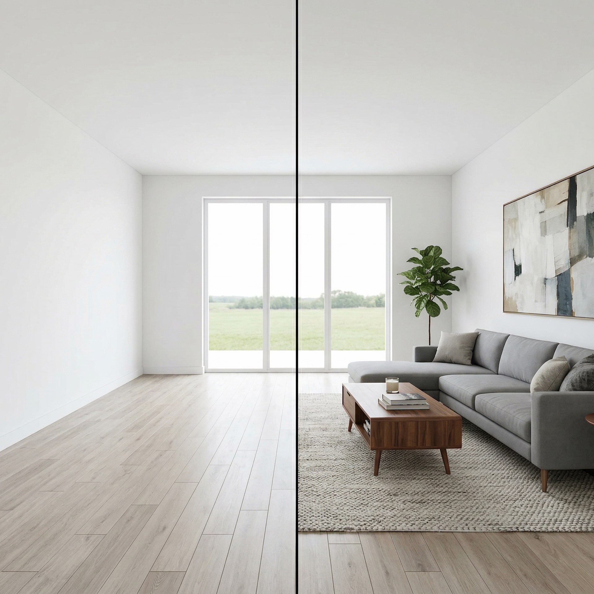 Virtual staging