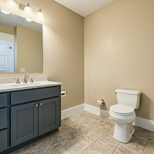 Staged Bathroom