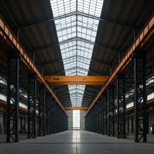 Modern commercial property lobby with polished architectural details