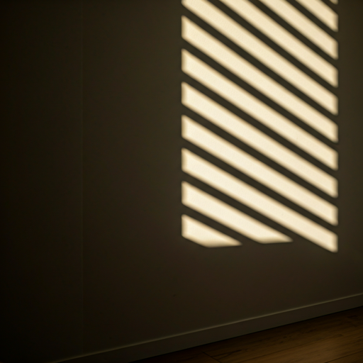 Sunlit architectural detail with warm tones and clean lines
