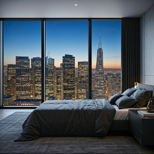 Pacific Heights Penthouse website featuring vertical scrolling gallery
